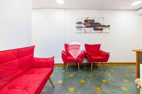 Imagem 6 de 23 de Excelente Sala Comercial Totalmente Mobiliada Para Clínicas/consultórios! - Sa0036