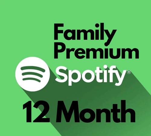 Spotify Premium Family United State 12 Meses Renovacion