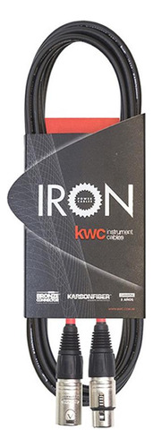 Kwc  242 Iron Cable Canon - Canon Standard 6 Mts. C/neutrik