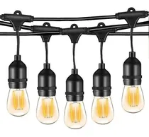 Comprar Guirnaldas Led Vintage 10 Metros + 10 Focos Para Exterior