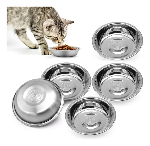 comprar 5 Cuencos Para Gatos Aptos Para Bigotes, Poco Profundos, Anc