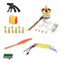 Comprar Kit Motor A2212 1400kv + Esc 40a Pu002F Asa Zagi E Aeromodelo