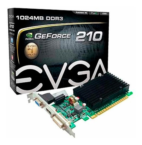 Tarjeta De Video Evga Gf 210 1gb Pci-e Dvi/hdmi/vga