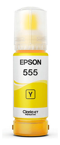Tinta Epson 555 Yellow L8160, L8180 T555420