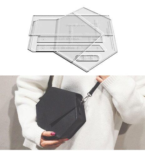 Plantilla De Acrílico Para Bolso De Hombro, Plantillas Para