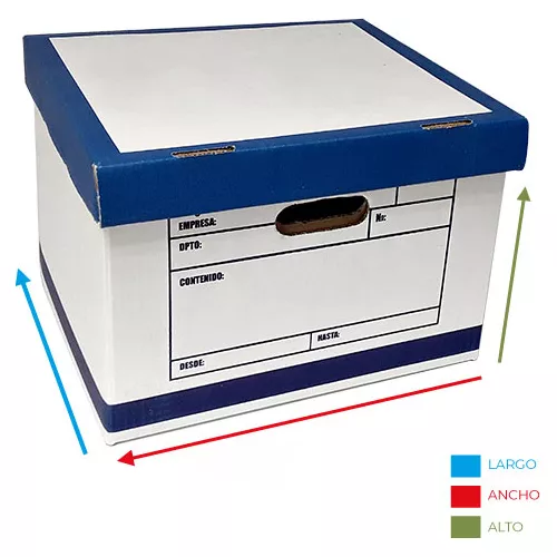 CAJA ARCHIVADOR T15 + TAPA