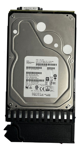 Hd Hp 4tb 7.2k 3.5 Sas 12g Com Gaveta 873372-001 872290-001 Q1h48a * Cor Cinza