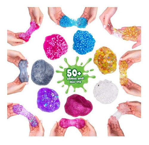 Kit Slime Niños Niñas Juguetes Jumbo Fabricacion Slime Kit