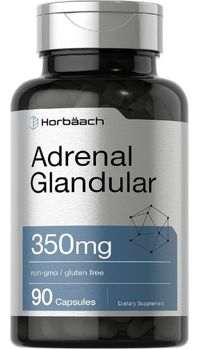 Glándula Suprarrenal 350 Mg Horbäach 90 Capsulas