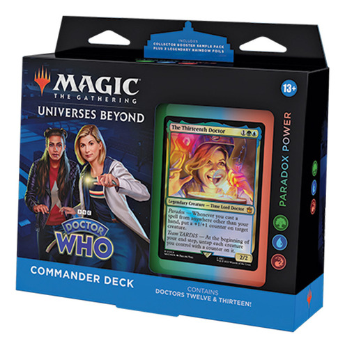 Mtg Doctor Who Commander Deck Paradox Power 6 Madtoyz