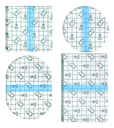 48 Vendajes Adhesivos Transparentes Elsticos Impermeables Y