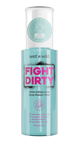 Fijador Wet N Wild Fight Dirty Detox Spray X 65ml