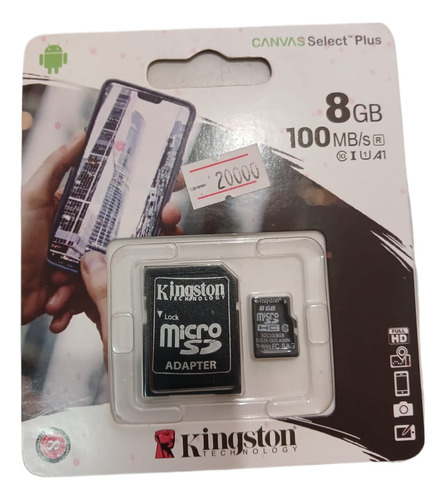 Memoria Microsd 8gb Kingston