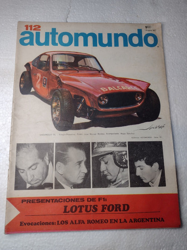 Revista Automundo  Nº112 Junio 1967   