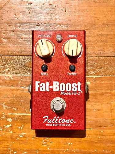 Pedal Fulltone Fat Boost Fb2 - Myscustomshoptienda!!