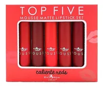 Comprar Set De Labiales Top Five Caliente Reds Italia Deluxe