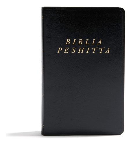 Libro : Biblia Peshitta. Imitacion Piel, Negro, Con Indice