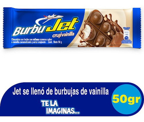 Chocolatina Jet Burbujet