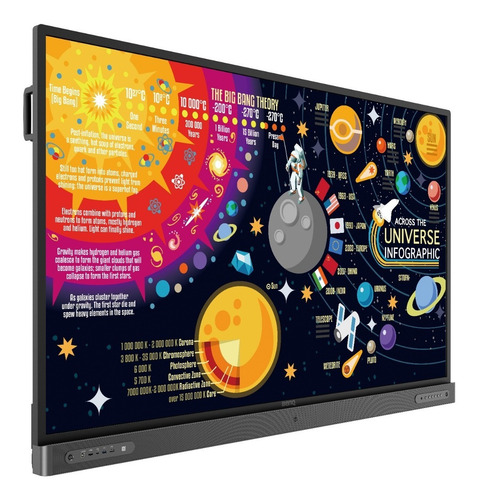 Benq Rp7502 Pantalla Interactiva 4k Uhd De 75