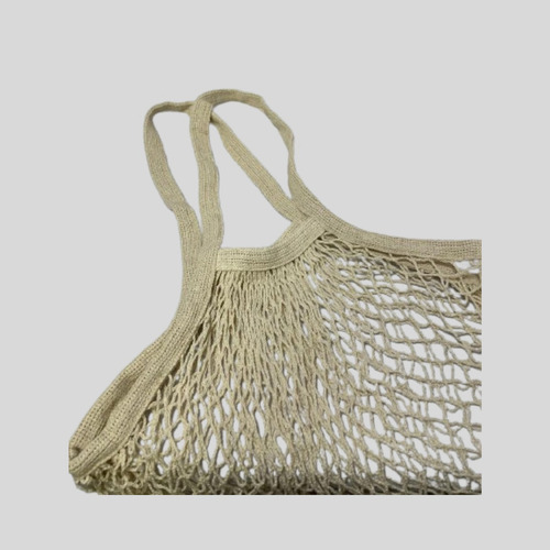 Bolsa Multiusos De Malla Ecológica Tipo Red De Algodón