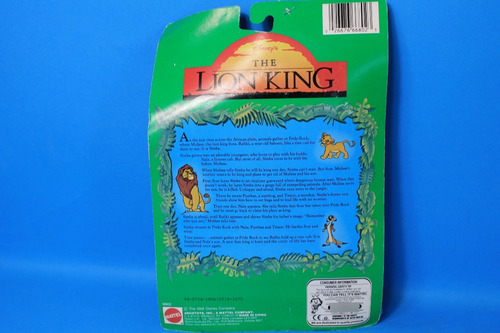 Simba Pumbaa Timon The Lion King Mattel (Usado)