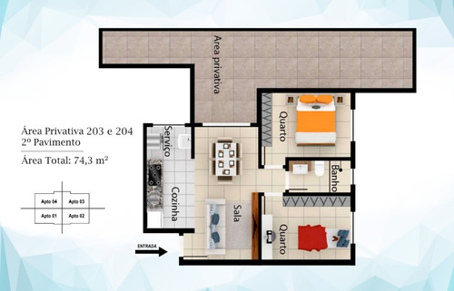 Imagem 20 de 22 de Cobertura Duplex À Venda, 2 Quartos, 1 Vaga, Parque Xangrilá - Contagem/mg - 3532