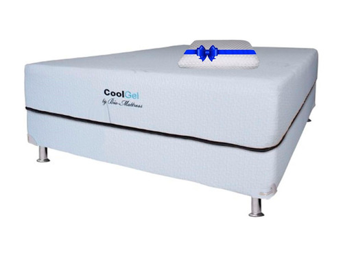 Colchon + Box Bio Mattress Matrimonial Cool-gel Memory Gel