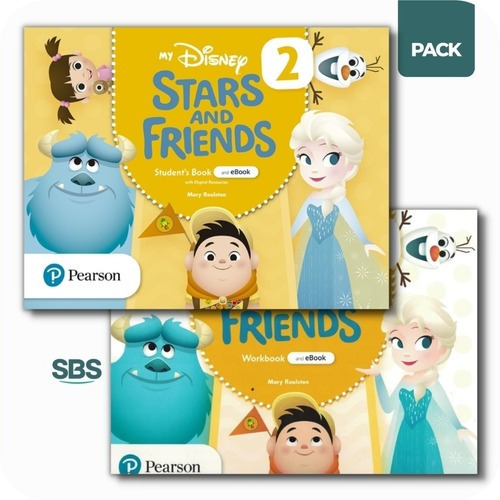 My Disney Stars And Friends 2 - (br) Student's Book + Workbo