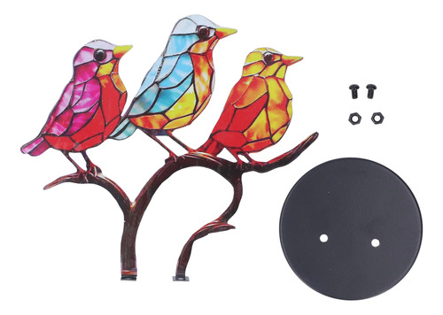 Decoraciones Artísticas De La Serie Bird, Adornos En Forma D