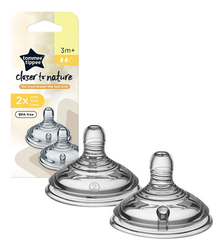 Tetinas Flujo Medio Tommee Tippee - Closer To Nature