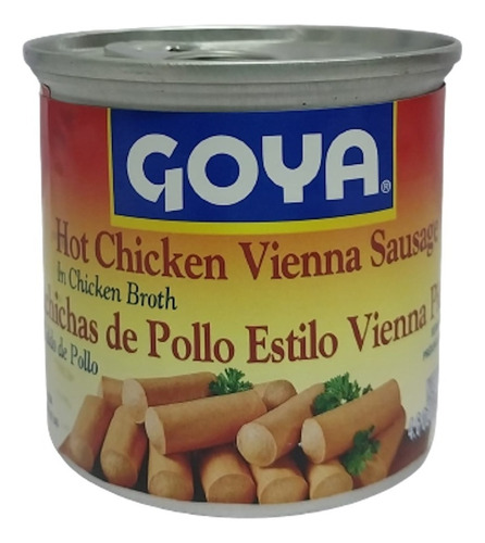 Goya Salchicha De Pollo Vienna Picante 130g U. S. A