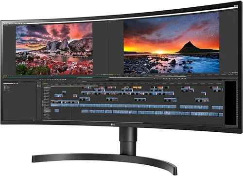 LG 34wn80c-b 34 Pulgadas 21: 9 Monitor Ultra Ancho Curvo Wqh