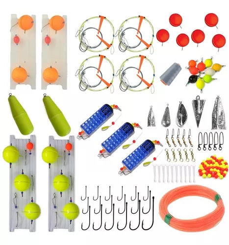 Kit De Pesca Articulos Para Armado De Líneas Rio Mar Laguna