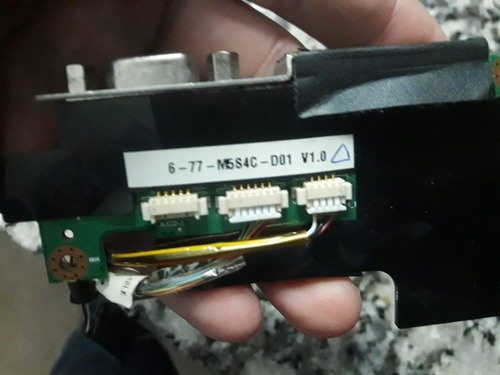 Placa Dc Power Vga Jack Positivo 6-71-m5s4c-d01 Gp(completa)