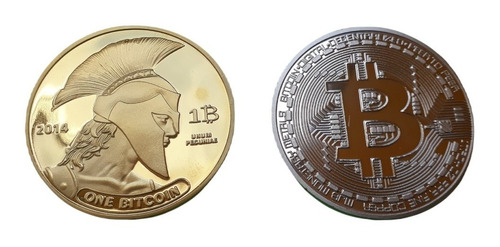 Par Monedas Conmemorativas Bitcoin