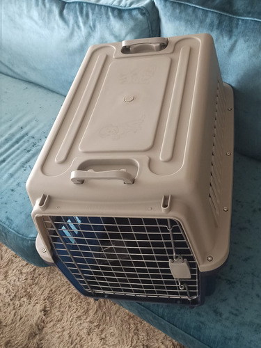 Imagen 6 de 10 de Jaula Kennel Transportador 82cm Mascota Perros Varios Tamaño