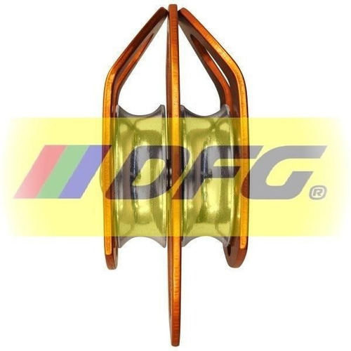 Imagen 2 de 4 de Polea Kong Doble 50kn Soga Hasta 16mm