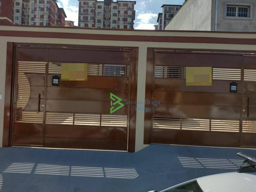 Imagem 2 de 14 de Casa Com 3 Dormitórios À Venda, 95 M² Por R$ 450.000,00 - Vila Caiúba - São Paulo/sp - Ca0052