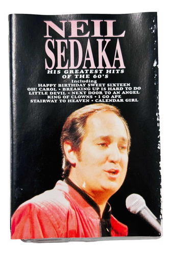 Cassette Original De Época Neil Sedaka