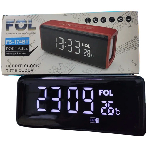 Despertador Bluetooth Portail Fol Fs-174bt