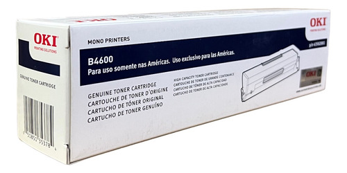 Toner Original Okidata B4600. 43502001