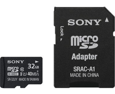 Memoria Sony Micro Sd Hc 32 Gb Clase 10 Ultra Rápida Cámaras