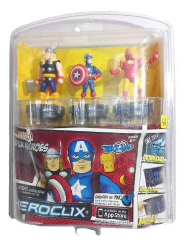 Avengers Thor Ironman Cap Heroclix Neca 2012 T