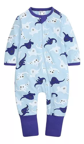 Pijama Sleeping Para Bebe De Hipopótamo Antialérgica 0-3 meses
