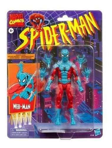 Marvel Comics Legends Vintage Web-man - Hasbro F1140