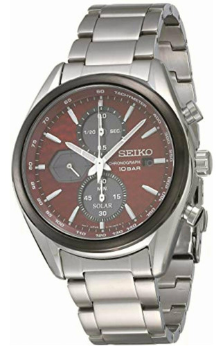 Seiko Reloj Caballero Solar Macchina Sportiva Ssc771p1 Acero