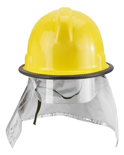 Casco De Bombero De Seguridad, Lámina De Aluminio, Prevenció