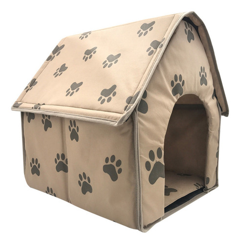 Casa Plegable For Perros En Forma De H, Cama For Mascotas