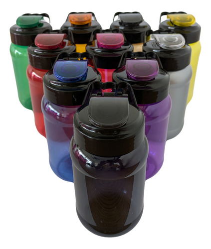 30 Vasos De Fiesta De Colores Con Tapa De Asa 500 Ml Tarro Verde