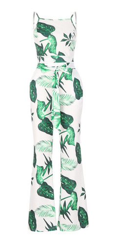 Conjunto De Pantalones Cortos De Verano Con Estampado Sin Ma